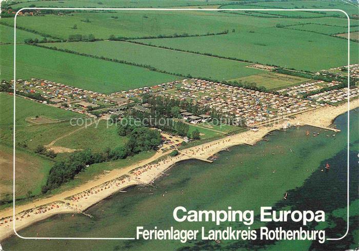 Fehmarn Ostsee Schleswig-Holstein Ferienlager Landkreis Rothenburg Camping Europ