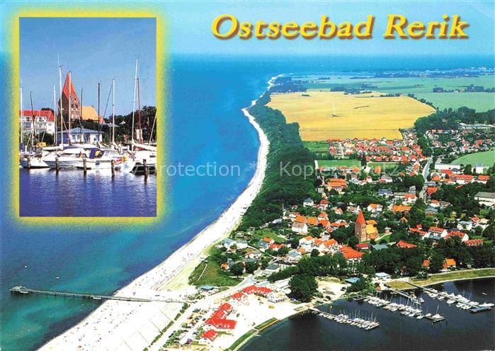 Rerik Ostseebad Bootshafen Fliegeraufnahme
