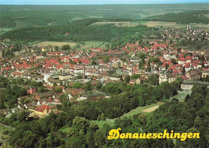 Donaueschingen BW Fliegeraufnahme