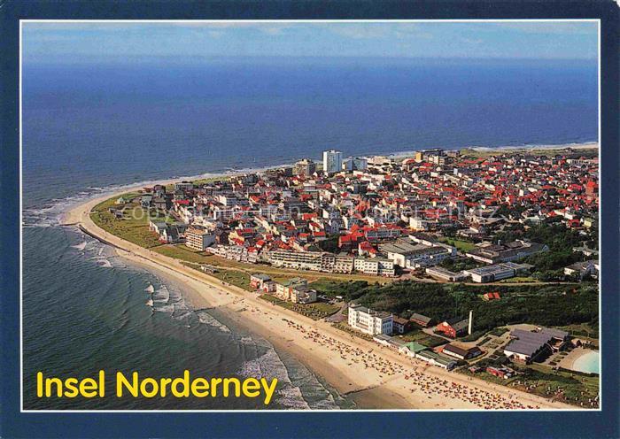 NORDERNEY Nordseebad Fliegeraufnahme
