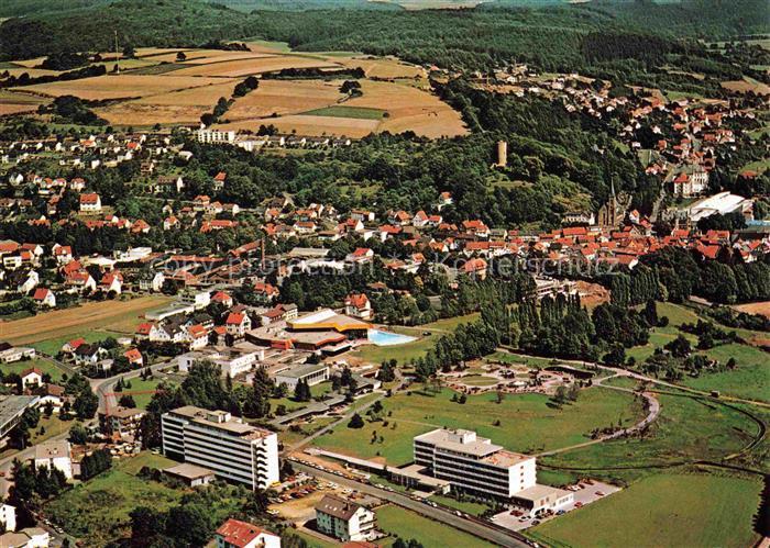 Bad Soden-Salmuenster Hessen Heilbad Fliegeraufnahme