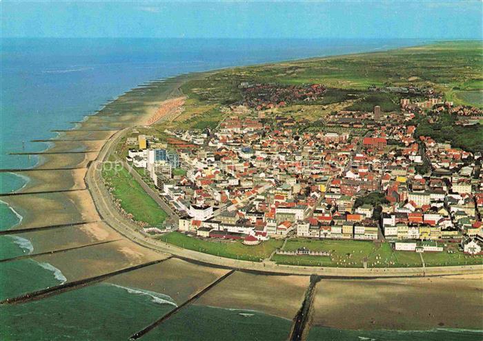 NORDERNEY Nordseebad Fliegeraufnahme