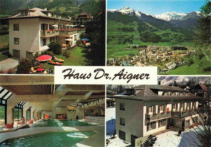 BAD HOFGASTEIN AT Pension Haus Dr Aigner Hallenbad Panorama