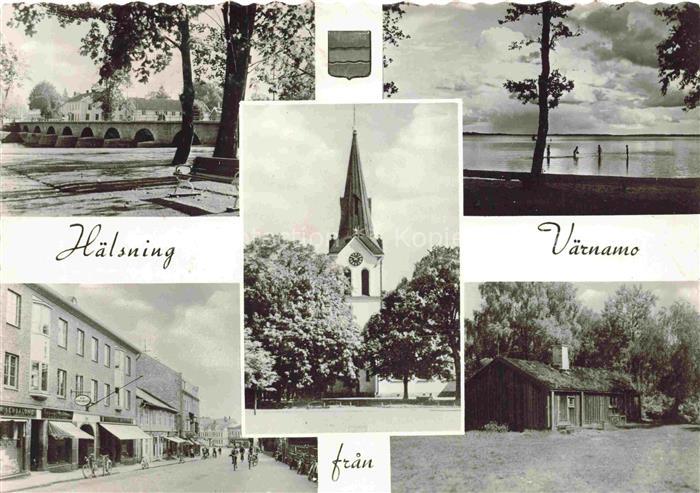 Vaernamo Sweden Teilansichten Kirche