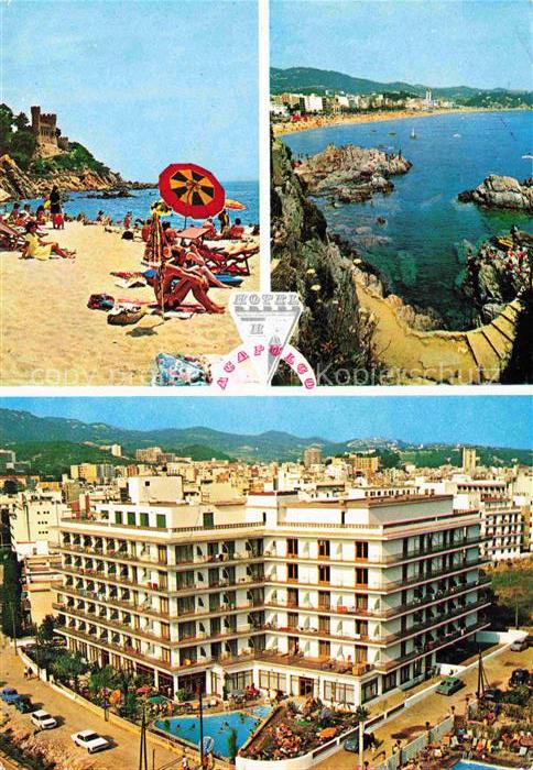 LLORET DE MAR Costa Brava ES Hotel Acapulco Strand Panorama