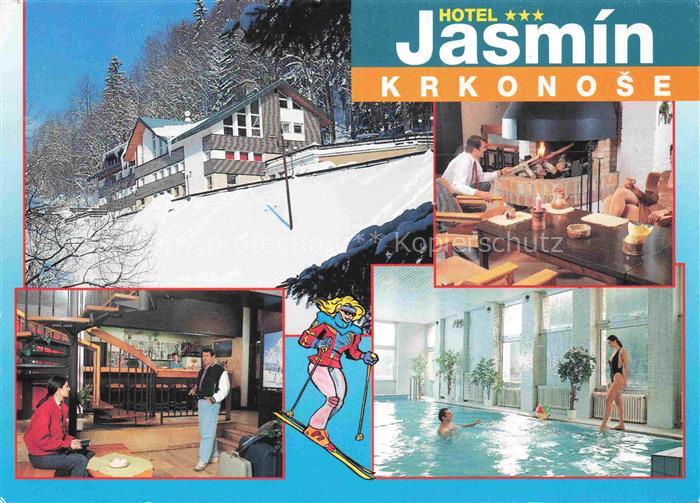 Vitkovice Witkowitz CZ Hotel Jasmin Gastraum Hallenbad