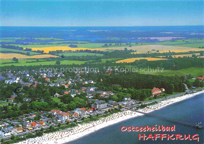 HAFFKRUG SCHARBEUTZ Ostseebad Fliegeraufnahme
