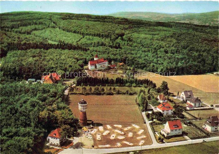 Bad Rothenfelde Osnabrueck Fliegeraufnahme mit Kleingolfplatz und Weidtmannshof