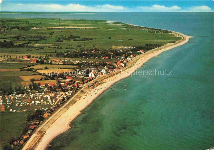 Schoenberg Holstein Schoeneberger Strand Fliegeraufnahme