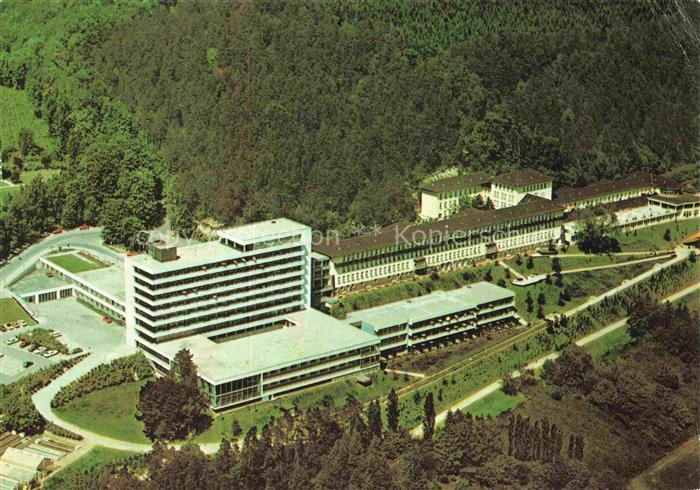 Hoexter Weser NRW Weserbergland Klinik Fliegeraufnahme