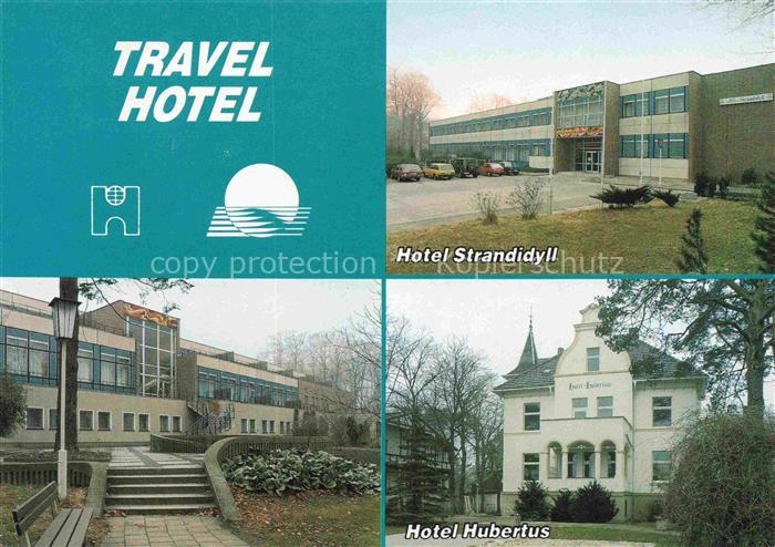 HERINGSDORF  Ostseebad Usedom Hotel Strandidyll und Hotel Hubertus
