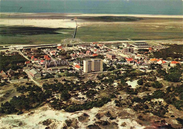 St Peter -Ording Nordseebad Fliegeraufnahme