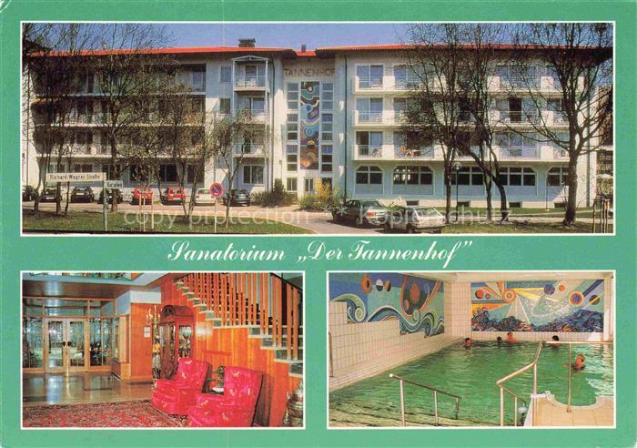 BAD FuessING Sanatorium Der Tannenhof Foyer Hallenbad