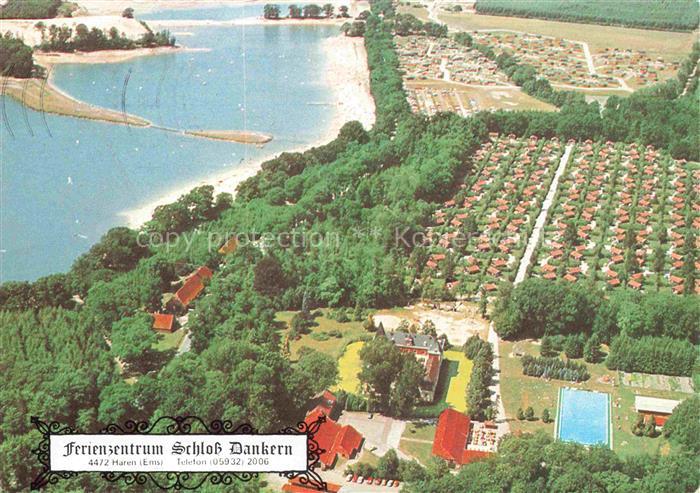 Haren Ems Ferienzentrum Schloss Dankern Fliegeraufnahme