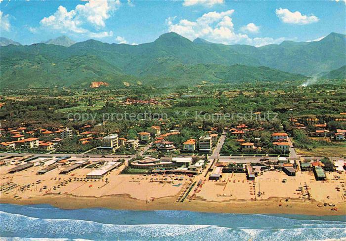 MARINA DI PIETRASANTA Lucca Toscana IT Fliegeraufnahme