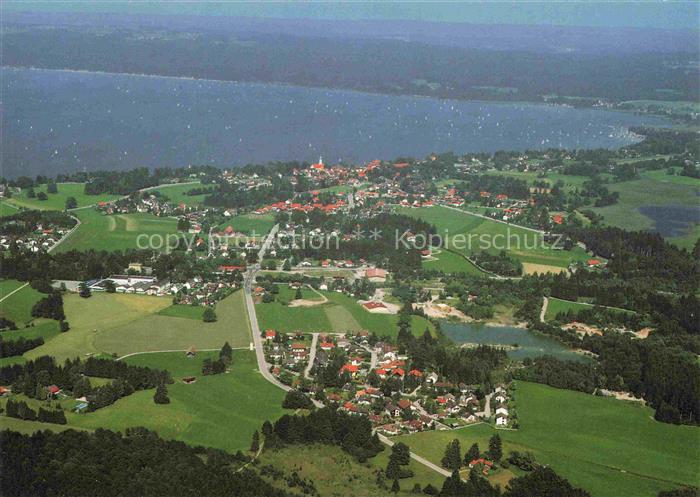 Seeshaupt Starnberger See Fliegeraufnahme