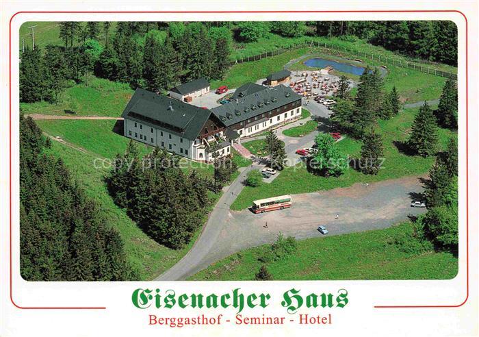 Erbenhausen Meiningen Eisenacher Haus Berggasthof Seminar Hotel Fliegeraufnahme