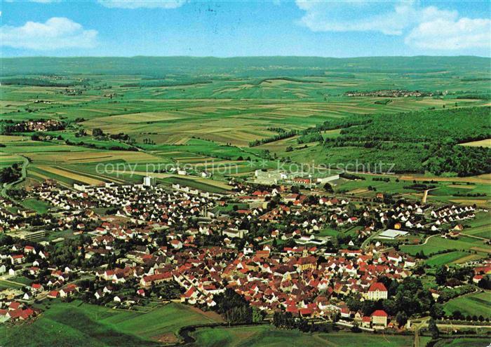 Wassertruedingen Ansbach Bayern Fliegeraufnahme