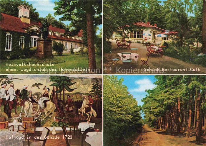 Goehrde Luechow-Dannenberg Niedersachsen Heimvolkshochschule Schloss Restaurant