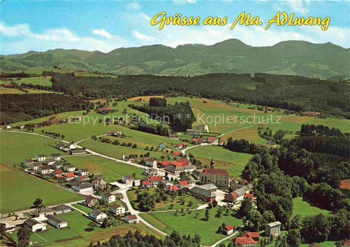 Adlwang Oberoesterreich AT Fliegeraufnahme