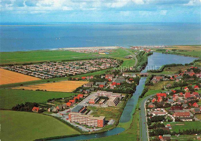 Dorumersiel Nordseebad Fliegeraufnahme