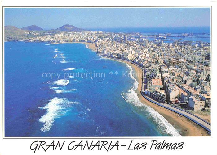 Las Palmas Gran Canaria ES Fliegeraufnahme