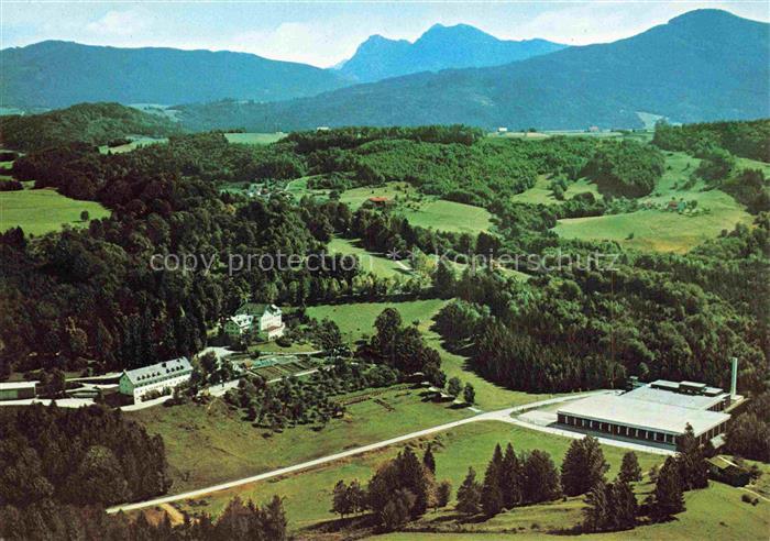 Bad Adelholzen Oberbayern Fliegeraufnahme