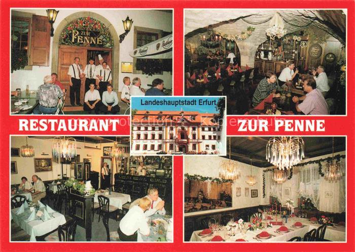 ERFURT  CITY Restaurant Zur Penne Gastraeume