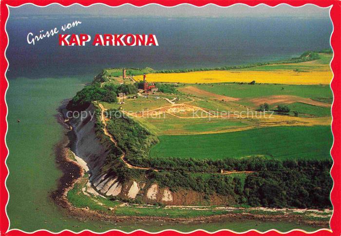 Kap Arkona Putgarten Ruegen Fliegeraufnahme