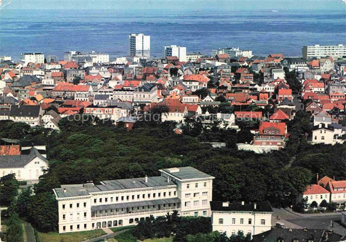 NORDERNEY Nordseebad Fliegeraufnahme