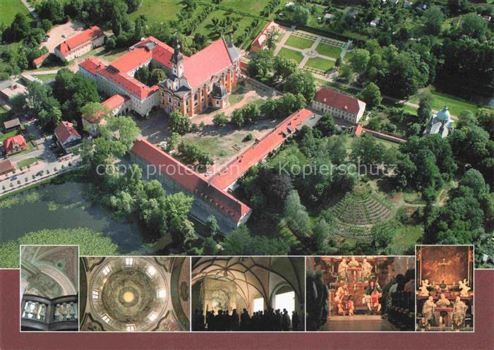 Neuzelle Brandenburg Klosteranlage Fliegeraufnahme Details