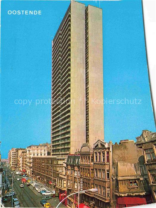 Oostende OSTENDE West-Vlaanderen Belgie Europanorama Van Iseghemlaan Hochhaus