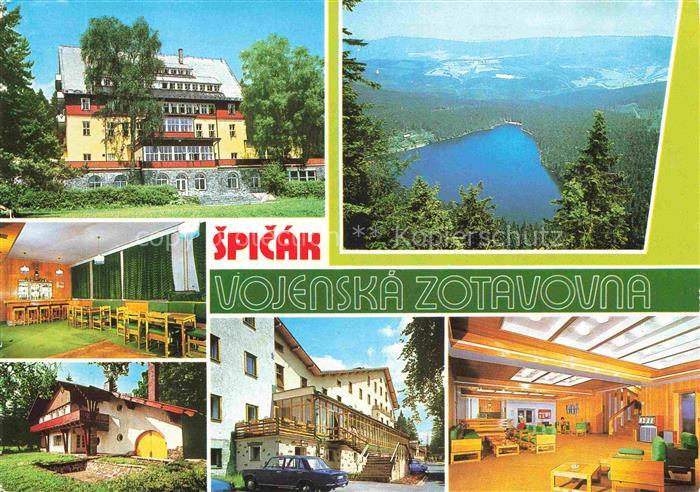 Spicak nad Sumave Boehmerwald CZ Vojenska zotavovna Objekty Rixi Vila G. Prokop