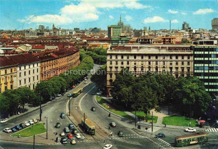 MILANO Mailand IT Piazzale Cadorna Foro Bonaparte