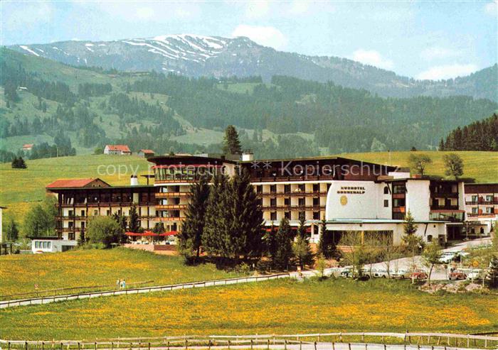 Sonthofen Allgaeu Bayern Kurhotel Sonnenalp Alpen-Moor- und Kneippbad Alllgaeuer