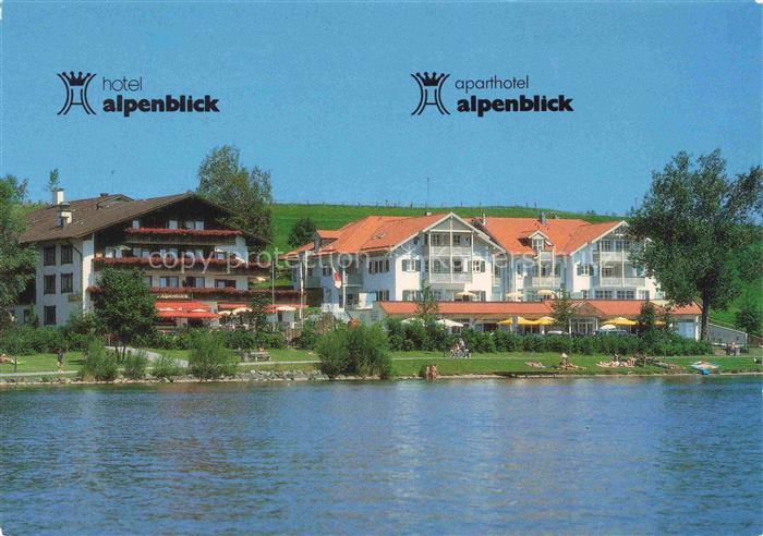 Hopfen See Fuessen Bayern Hotel Alpenblick am See