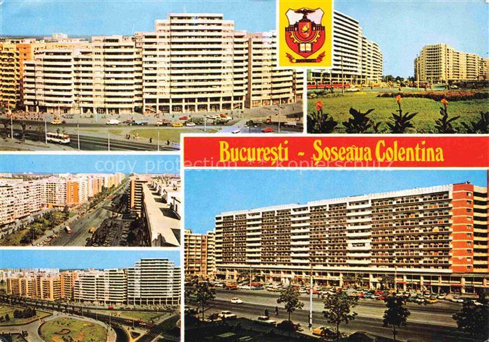 Bucuresti Bukarest Bucaresti RO Soseaua Colentina Wohnsiedlung Hochhaeuser