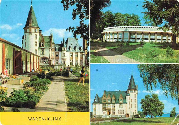Klink Waren Mueritz Mecklenburg-Vorpommern Schloss Rundgaststaette an der Muerit