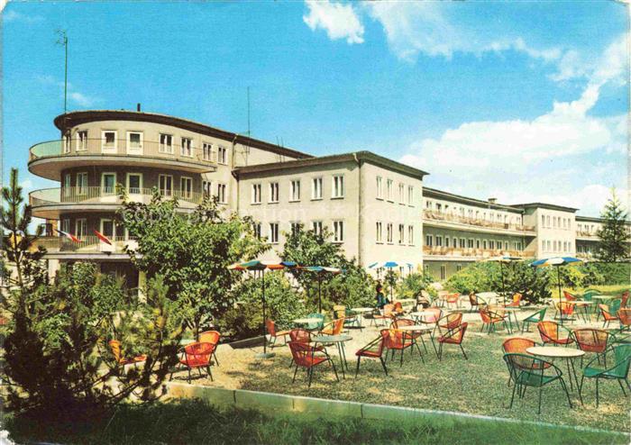 Gernrode Harz FDGB-Erholungsheim Fritz Heckert