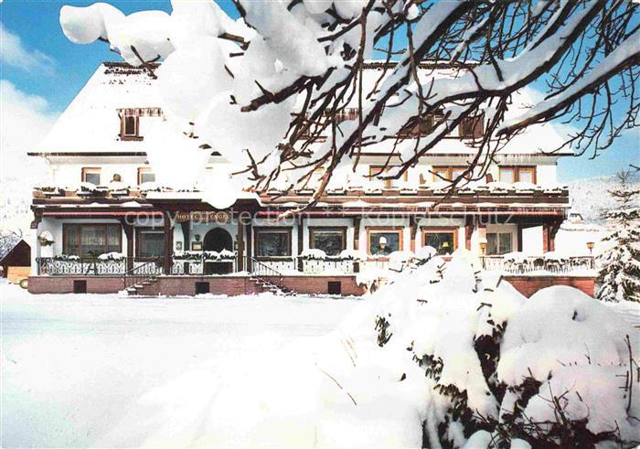 Obertal Baiersbronn Freudenstadt BW Hotel Restaurant Engel im Winter Schwarzwald
