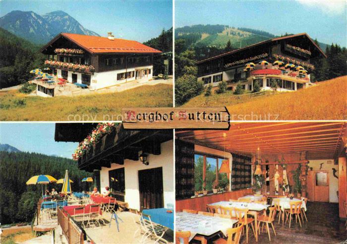 Rottach-Egern Tegernsee Bayern Berghof Sutten Restaurant Terrasse