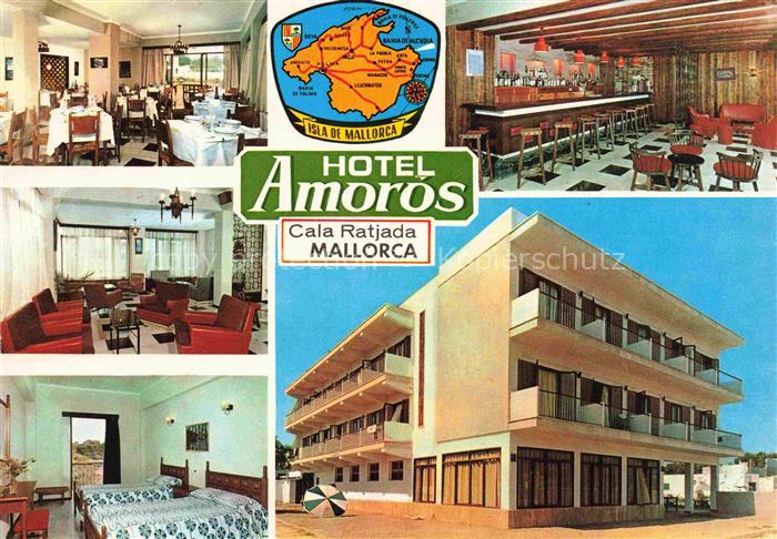 Cala Ratjada Balleares Mallorca ES Hotel Amoros Restaurant Fremdenzimmer