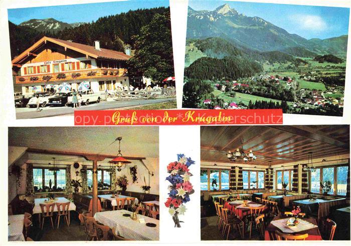 Geitau Bayrischzell Bayern Café Krugalm Restaurant Panorama