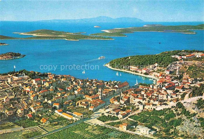 Hvar Otok Croatia Panorama