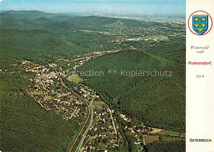 Purkersdorf Wiener Norden AT Panorama Wienerwaldstadt