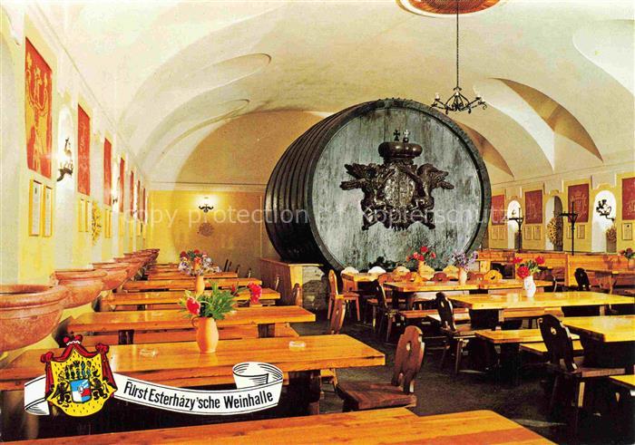 Eisenstadt Burgenland AT Fuerst Esterházy'sche Weinhalle Weinfass