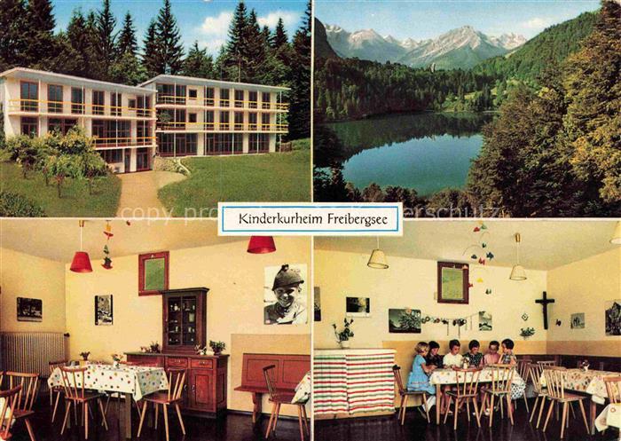OBERSTDORF Bayern Kinderkurheim Freibergsee Allgaeuer Alpen