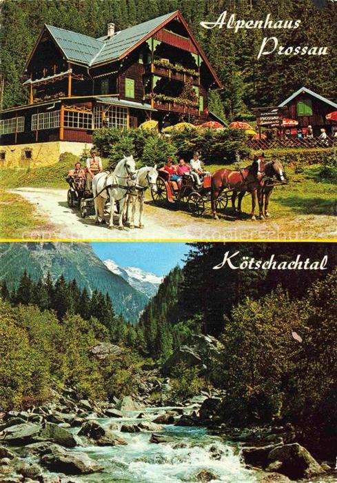 Prossau Bad Gastein Pinzgau-Pongau AT alpAlpenhaus Pferdekutschen Panorama Koets