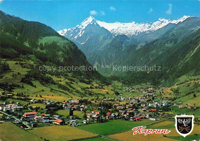 Kaprun Pinzgau-Pongau Salzburg AT Gesamtansicht mit Blick zum Kitzsteinhorn Hohe