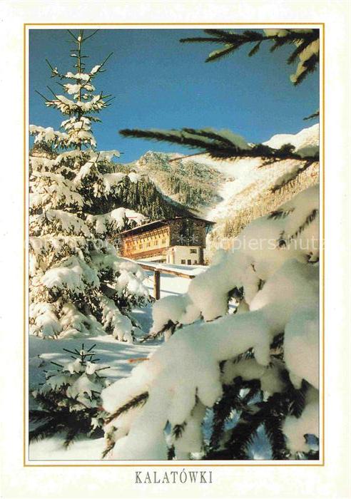 Zakopane Tatra PL Hotel Gorski PTTK Kalatowki im Winterzauber